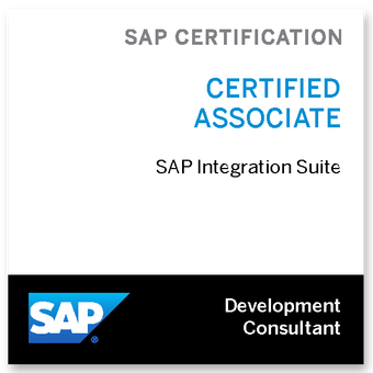 Certificate badge for SAP Integration Suite